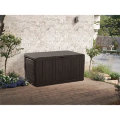 Keter Marvel Plus Outdoor Garden Storage Box 270L - Brown 12 Keter Marvel Plus Outdoor Garden Storage Box 270L - Brown -Garden & Outdoors 12808515 1794900060806534