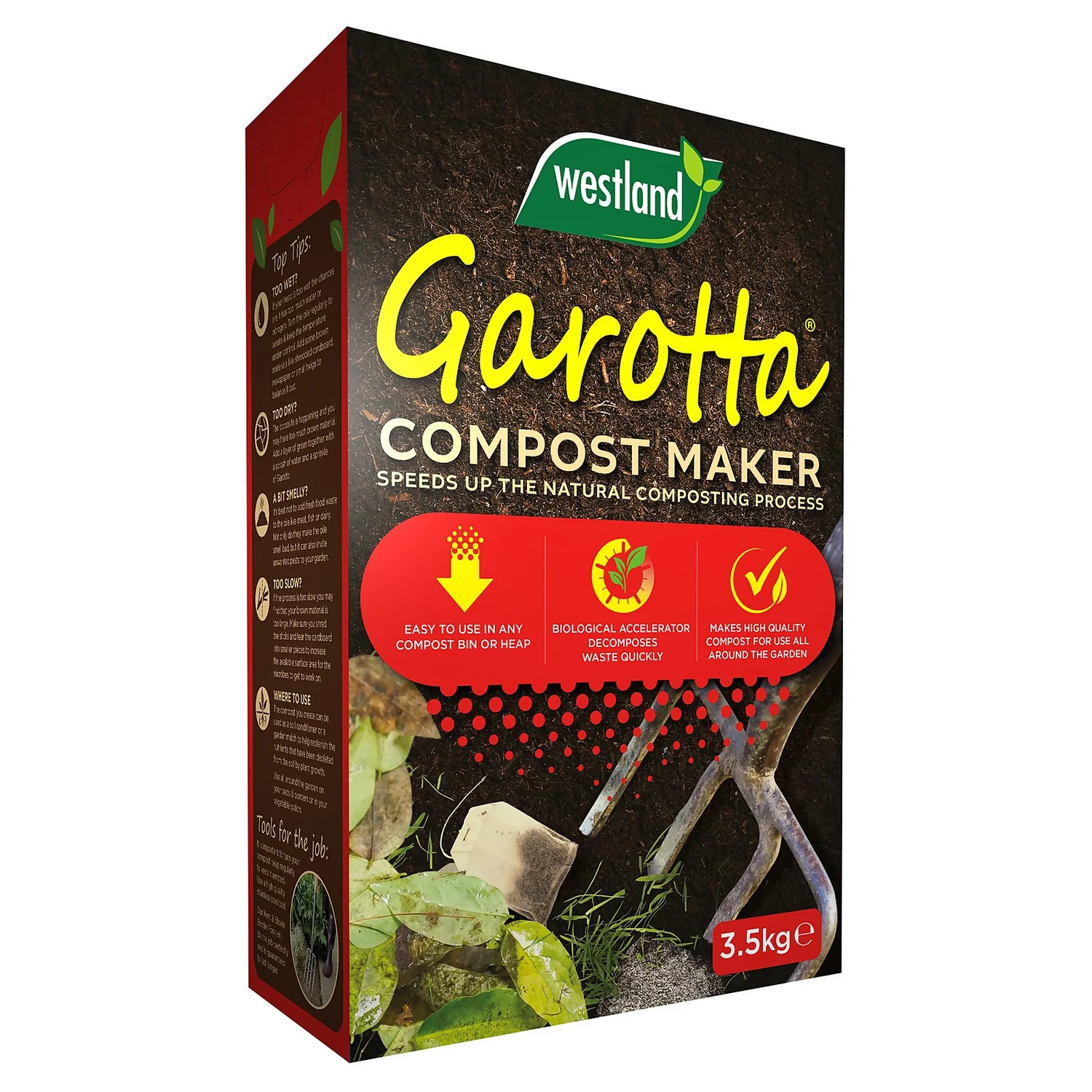 Westland Garotta Natural Compost Maker - 3.5kg 1 Westland Garotta Natural Compost Maker - 3.5kg