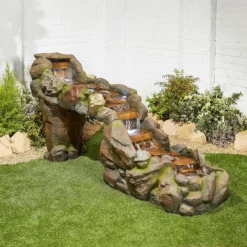 Stylish Fountains Bustling Waters Including LED Lights 8 Stylish Fountains Bustling Waters Including LED Lights -Garden & Outdoors 12814089 1794957312372359