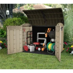 Keter Store It Out Ultra Outdoor Garden Storage Shed - Beige & Brown - 2000L 12 Keter Store It Out Ultra Outdoor Garden Storage Shed - Beige & Brown - 2000L -Garden & Outdoors 12815621 2154833203715627