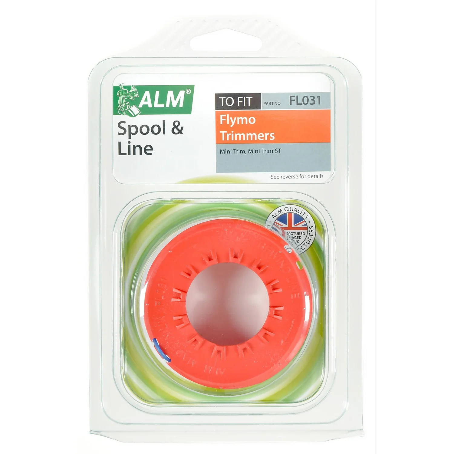 ALM Grass Trimmer Spool & Line For Flymo Mini Trim ST 1 ALM Grass Trimmer Spool & Line For Flymo Mini Trim ST