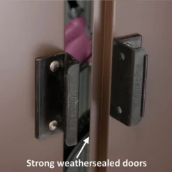 Yardmaster 10x8ft Woodgrain Metal Shed -Garden & Outdoors 12817731 1465040005861277