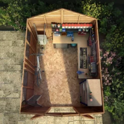 Mercia 10 X 8ft Overlap Apex Shed - Incl. Installation 12 Mercia 10 X 8ft Overlap Apex Shed - Incl. Installation -Garden & Outdoors 12822310 4175033313798855