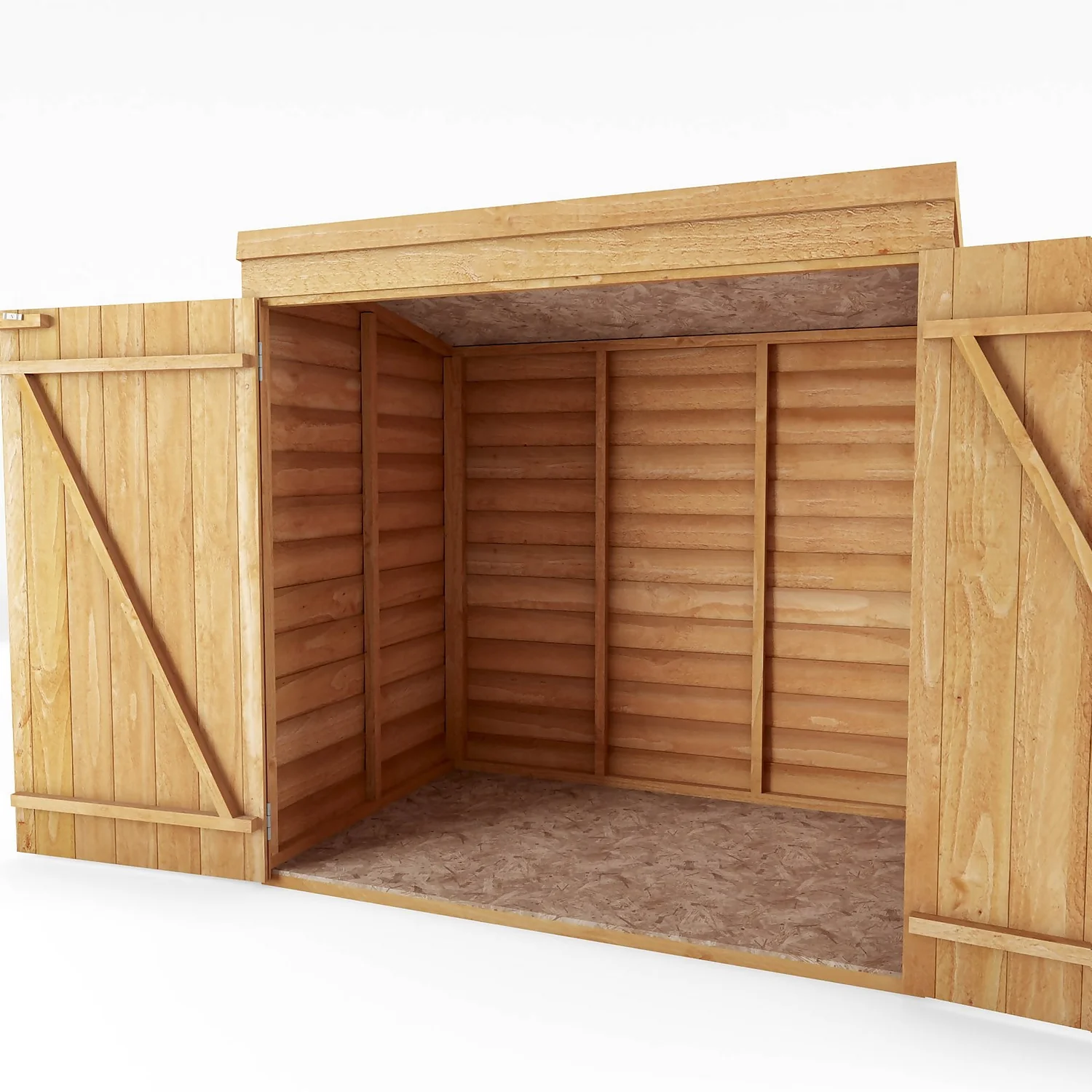 Mercia (Installation Included) Overlap Pent Mowerstore 3x5ft 4 Mercia (Installation Included) Overlap Pent Mowerstore 3x5ft - Image 4