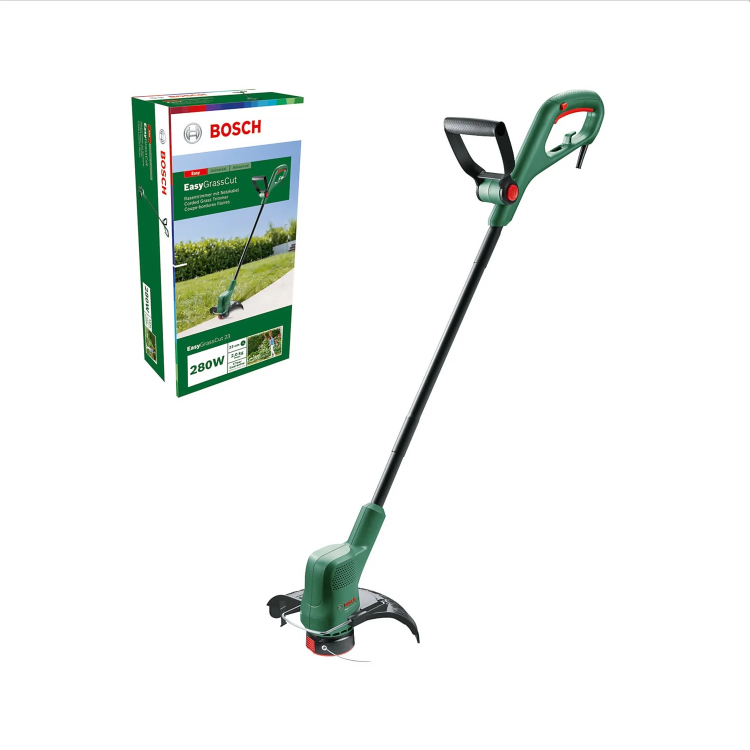 Bosch EasyGrassCut 23 Electric Grass Trimmer 23cm 4 Bosch EasyGrassCut 23 Electric Grass Trimmer 23cm - Image 4