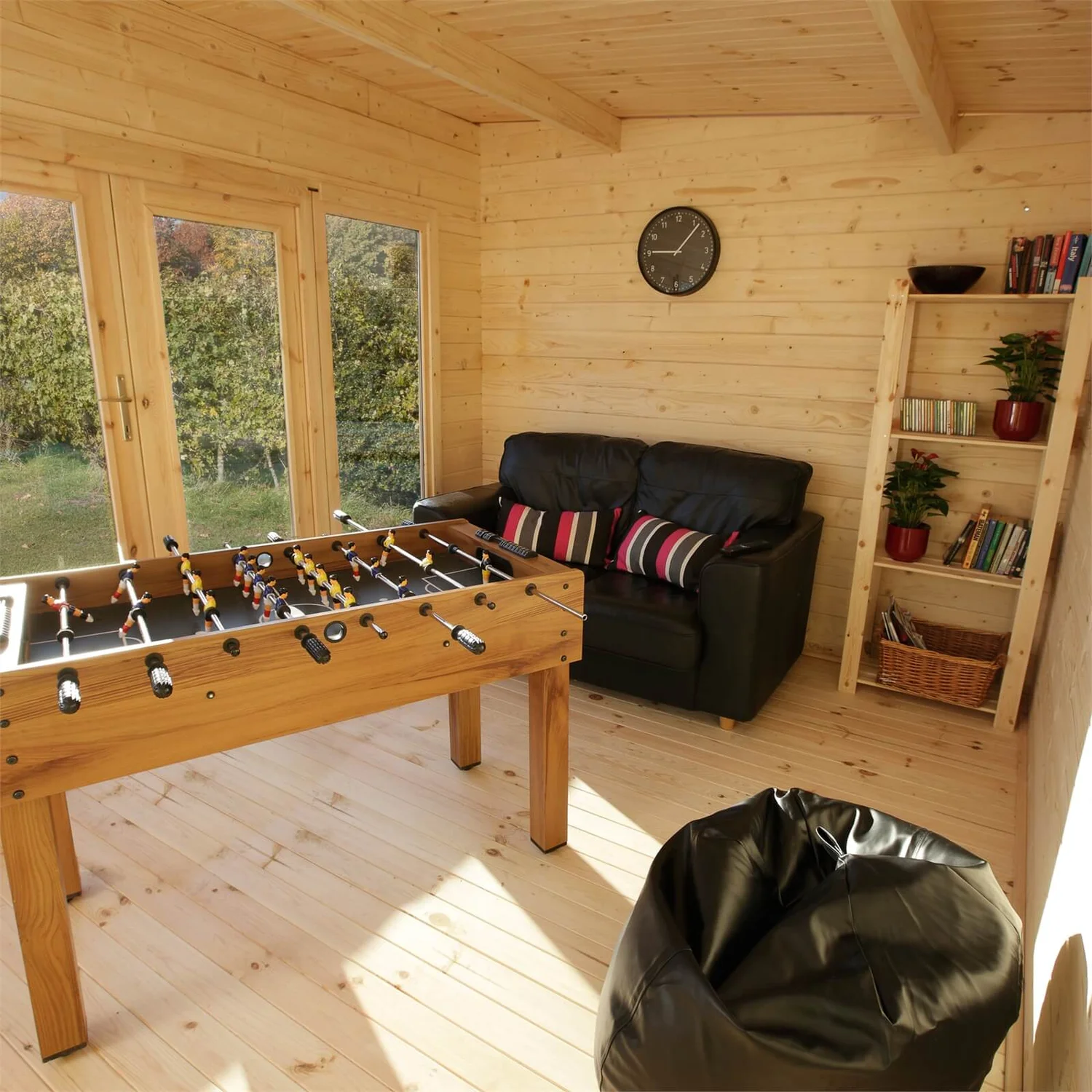 Forest Melbury 4.0m X 3.0m Log Cabin Single Glazed 24kg Polyester Felt, Plus Underlay 6 Forest Melbury 4.0m X 3.0m Log Cabin Single Glazed 24kg Polyester Felt, Plus Underlay - Image 6