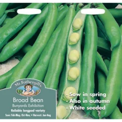 Mr. Fothergill's Broad Bean Bunyards Exhibition (Vicia Faba) Seeds
