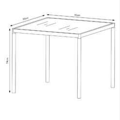 Bambrick 4 Seater Garden Dining Set -Garden & Outdoors 12881495 3724948030783797