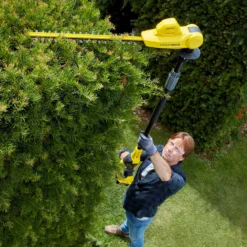 STANLEY FATMAX V20 18V Cordless Pole Hedge Trimmer 45cm (Sfmcph845M1-Gb) -Garden & Outdoors 12882305 7554843590275526