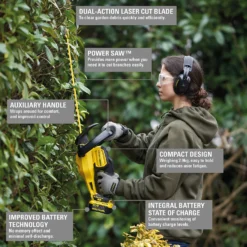 STANLEY FATMAX V20 18V Cordless Hedge Trimmer 55cm (Sfmcht855M1-Gb) 11 STANLEY FATMAX V20 18V Cordless Hedge Trimmer 55cm (Sfmcht855M1-Gb) -Garden & Outdoors 12882306 2675052745698945