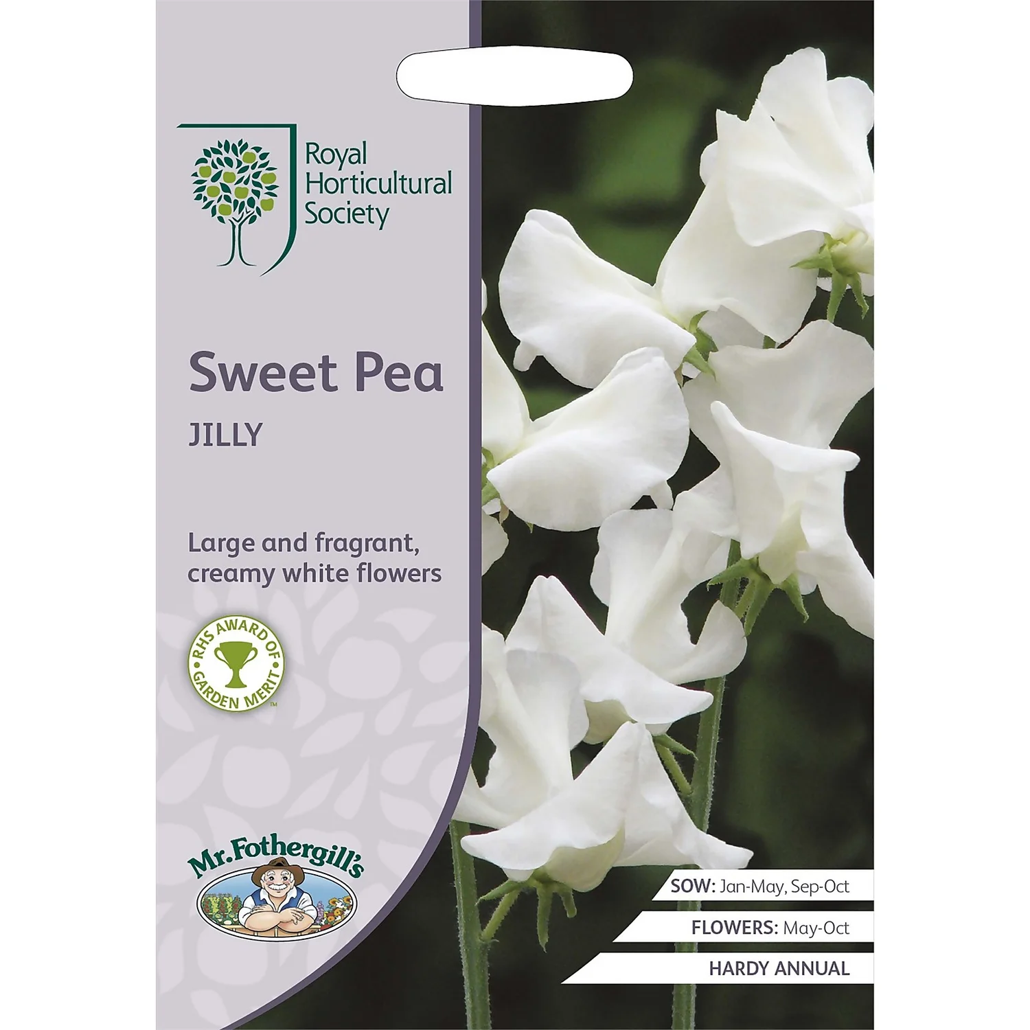 RHS Sweet Pea Jilly Seeds 1 RHS Sweet Pea Jilly Seeds