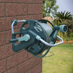 Homebase Premium Anti-Kink Hose Reel Set - 25m -Garden & Outdoors 12885350 1024928031059811