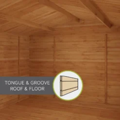 Mercia 3.5 X 3m 19mm Log Cabin -Garden & Outdoors 12888468 4985023718506737