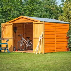Shire 12 X 8ft Shed Overlap Double Door - No Windows -Garden & Outdoors 13082813 1534862497712136