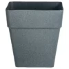 Soho Outdoor Garden Planter Charcoal 44cm