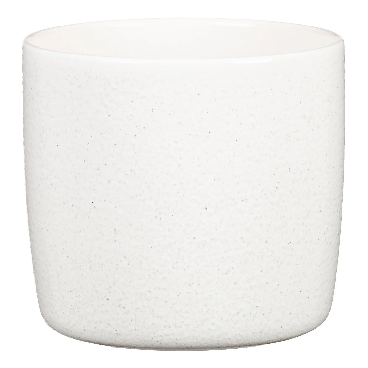 Perla White Plant Pot - 18cm 1 Perla White Plant Pot - 18cm