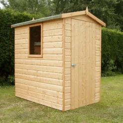 Shire 6 X 4ft Lewis Garden Shed -Garden & Outdoors 13505251 1244926478156383