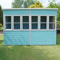 Shire 10 X 8ft Sun Pent Shed 17 Shire 10 X 8ft Sun Pent Shed -Garden & Outdoors 13505288 1914933734488298