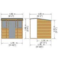 Shire 6 X 6ft Kids Jailhouse Wooden Playhouse 7 Shire 6 X 6ft Kids Jailhouse Wooden Playhouse -Garden & Outdoors 13505343 1654942284635379