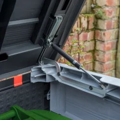 Keter Store It Out Ace Outdoor Garden Storage Shed 1200L - Grey / Graphite -Garden & Outdoors 13531577 1644925770838397