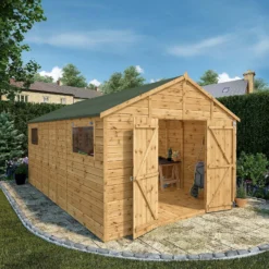 Mercia 16ft X 10ft Premium Shiplap Modular Workshop Shed -Garden & Outdoors 13555762 5514949335759128