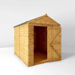 Mercia 8ft X 6ft Premium Windowless Shiplap Apex Shed -Garden & Outdoors 13555779 6484949334466170
