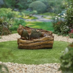 Stylish Fountain Balsam Pools Water Feature With LEDs -Garden & Outdoors 13846062 2644962027679026