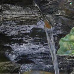 Stylish Fountain Hinoki Springs Water Feature With LEDs -Garden & Outdoors 13846067 3834962027928554