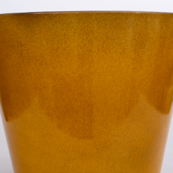 Glazed Finish Planter Mustard 50cm -Garden & Outdoors 13928633 1035001956132964