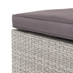 Alexandria Rattan Effect Garden Corner Sofa Set - Ash Grey -Garden & Outdoors 13971225 1575022704549355