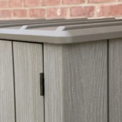 LIFETIME 1500L Vertical Storage Shed - Rough-Cut Brown -Garden & Outdoors 13997404 6504999835458260