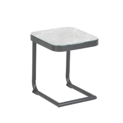 Heba Grey Metal Garden Corner Sofa Set -Garden & Outdoors 14005702 3105022704798451