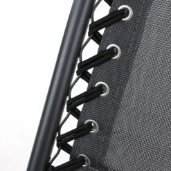 Grey Reclining Sun Lounger -Garden & Outdoors 14005765 1095018249819934