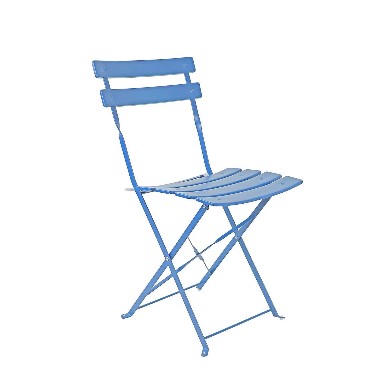 Millie Metal Bistro Set - Blue 8 Millie Metal Bistro Set - Blue - Image 8