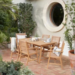 Miri 6 Seater Wooden Garden Dining Set 17 Miri 6 Seater Wooden Garden Dining Set -Garden & Outdoors 14183988 1955022106791384