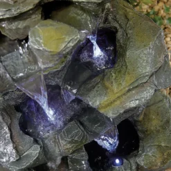 Stylish Fountain Como Springs Water Feature With LEDs -Garden & Outdoors 14519356 1055047822702482